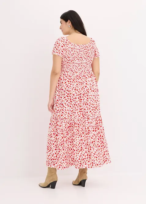 Abito lungo in misto viscosa, bonprix