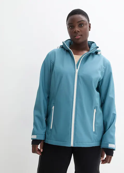 Giacca softshell idrorepellente, bonprix