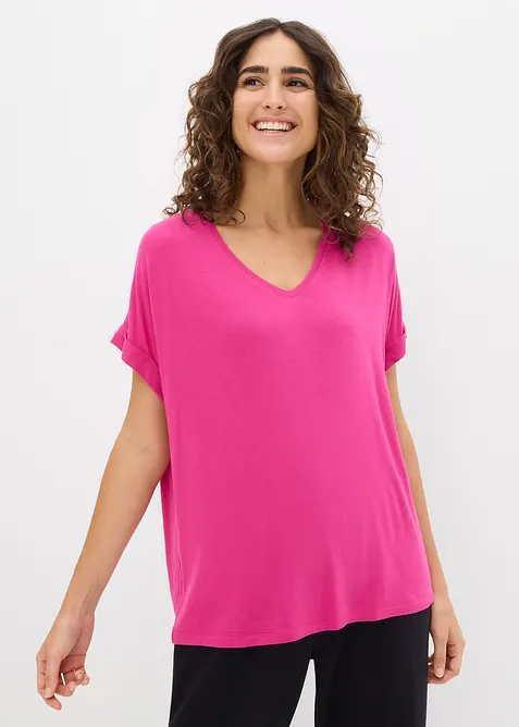 Maglia in misto viscosa fluente, bonprix