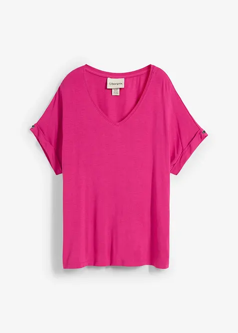 Maglia in misto viscosa fluente, bonprix