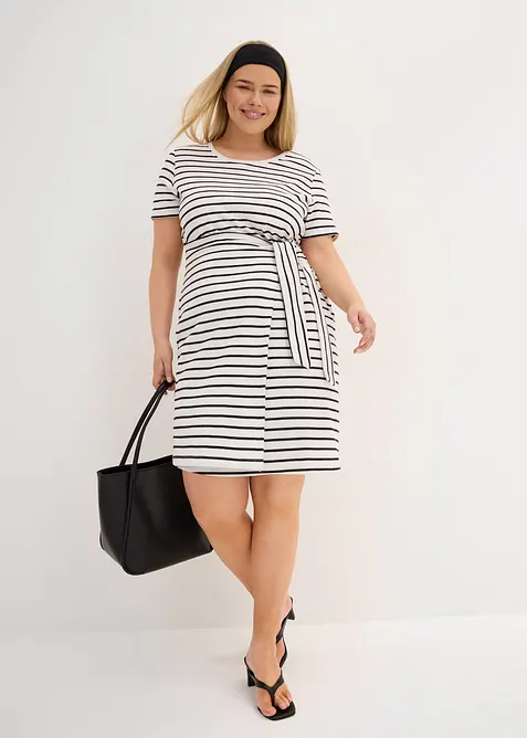 Abito in jersey di puro cotone, bonprix