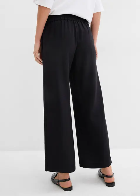 Pantaloni culotte in misto viscosa morbido, bonprix