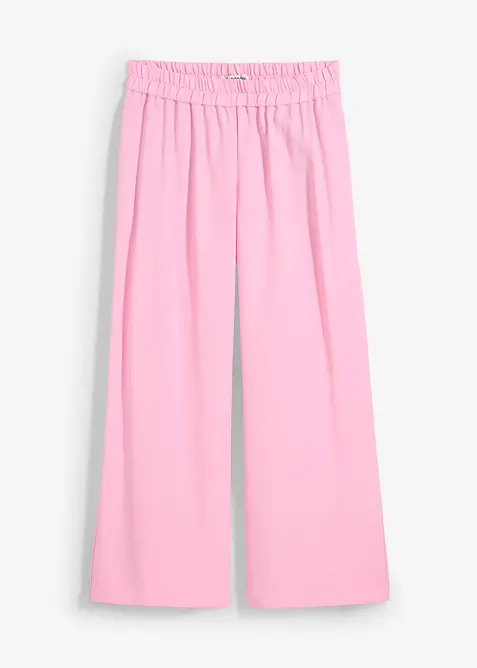 Pantaloni culotte in misto viscosa morbido, bonprix