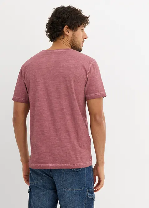 T-shirt con effetto lavato, bonprix