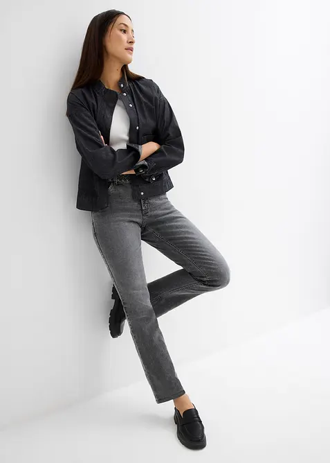 Top a costine in puro cotone biologico (pacco da 2), bonprix