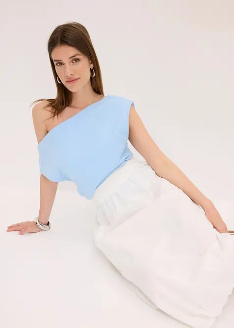 Gonna a palloncino in puro cotone, bonprix