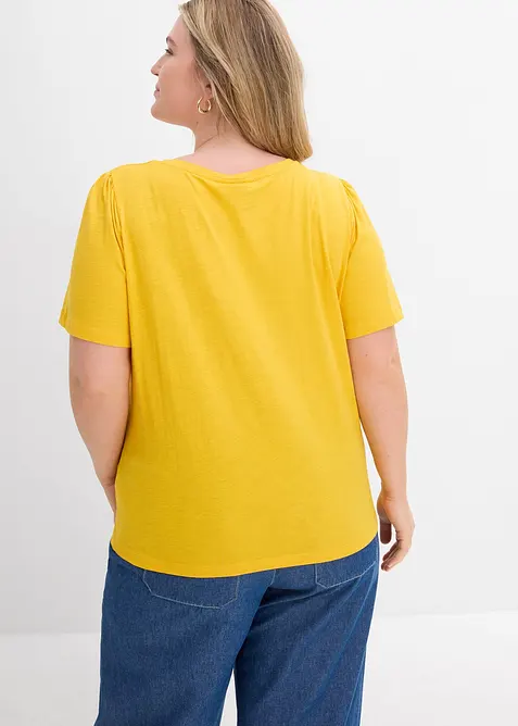 T-shirt in puro cotone, bonprix