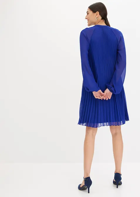 Miniabito plissettato in fine chiffon, bonprix