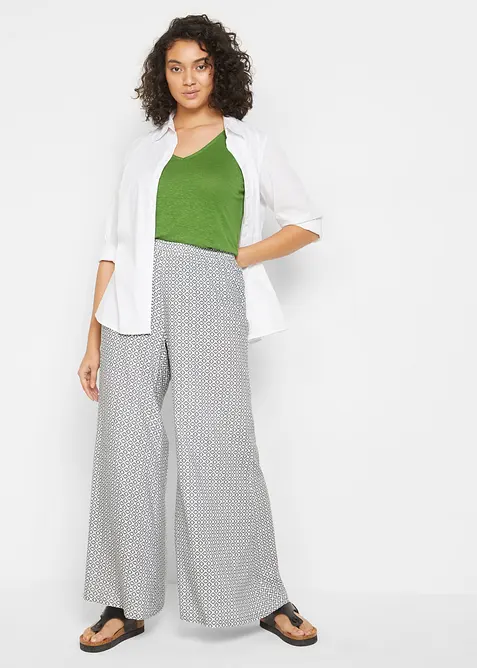 Canotta in lino, bonprix