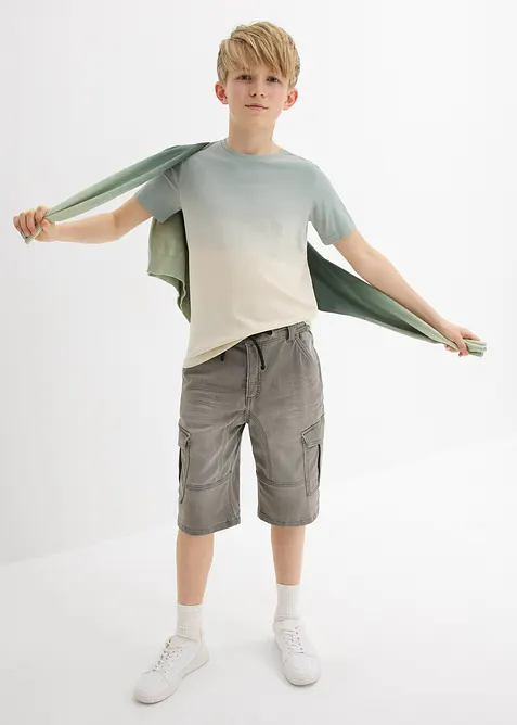 T-shirt in puro cotone dai colori sfumati, bonprix