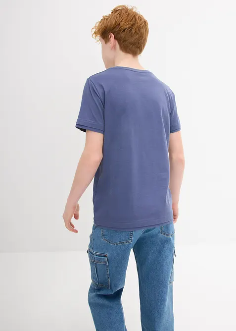 T-shirt in puro cotone biologico (pacco da 2), bonprix