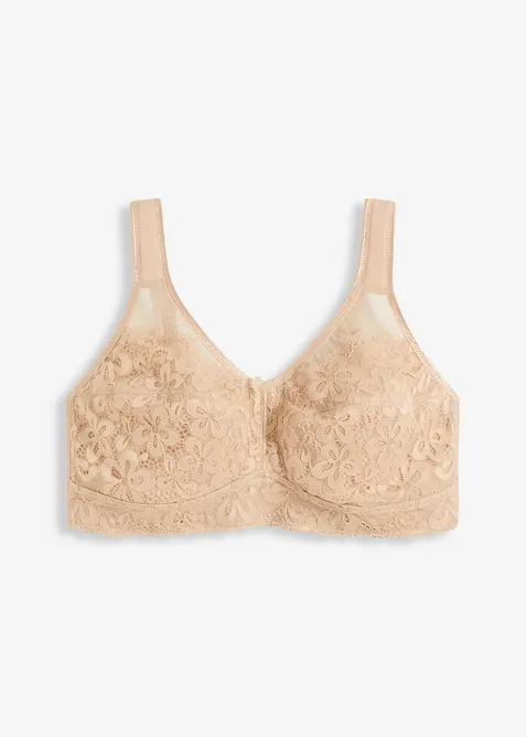 Reggiseno contenitivo senza ferretto con spalline imbottite, bonprix
