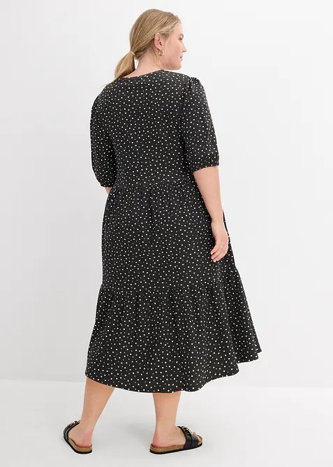 Abito in maglina di puro cotone, bonprix