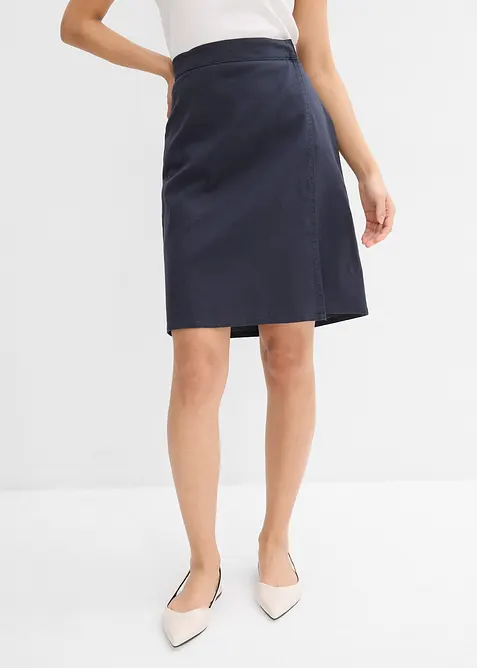 Minigonna in twill, bonprix