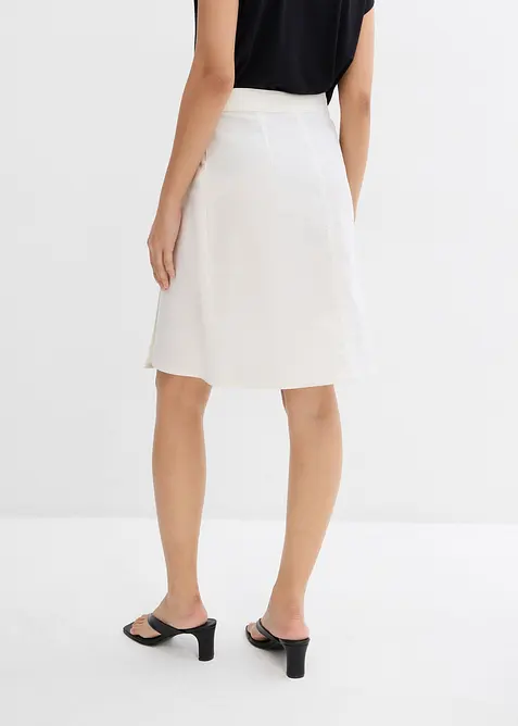 Minigonna in twill, bonprix