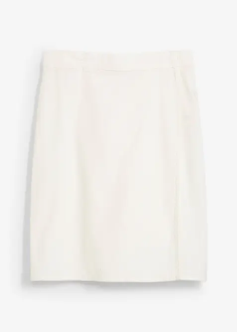 Minigonna in twill, bonprix