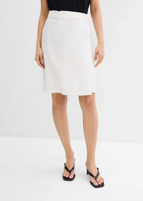 Minigonna in twill, bonprix