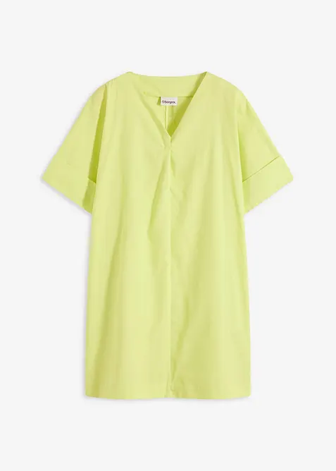 Abito tunica in puro cotone biologico, bonprix