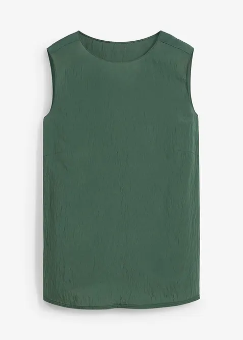 Top in misto viscosa crinkle, bonprix