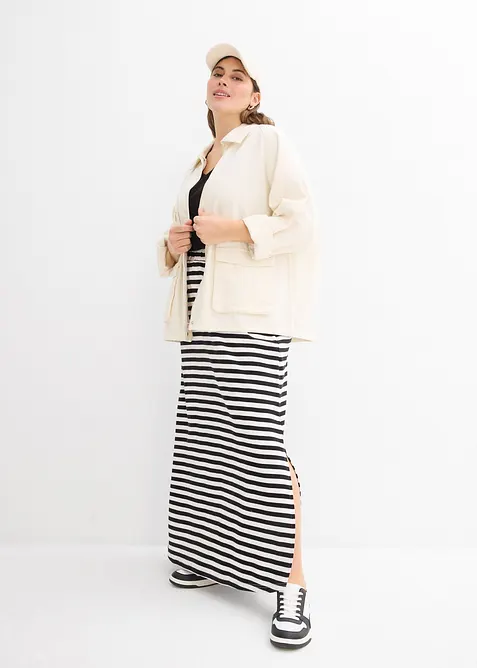 Gonna lunga in puro cotone biologico, bonprix