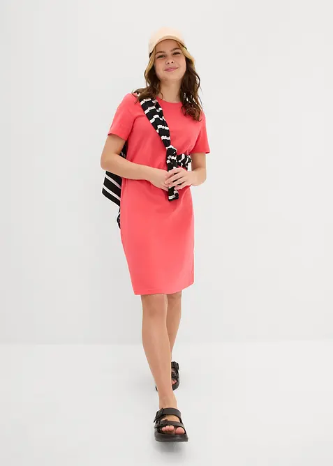 Abito di jersey in puro cotone biologico, bonprix