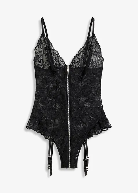 Body con cerniera, bonprix