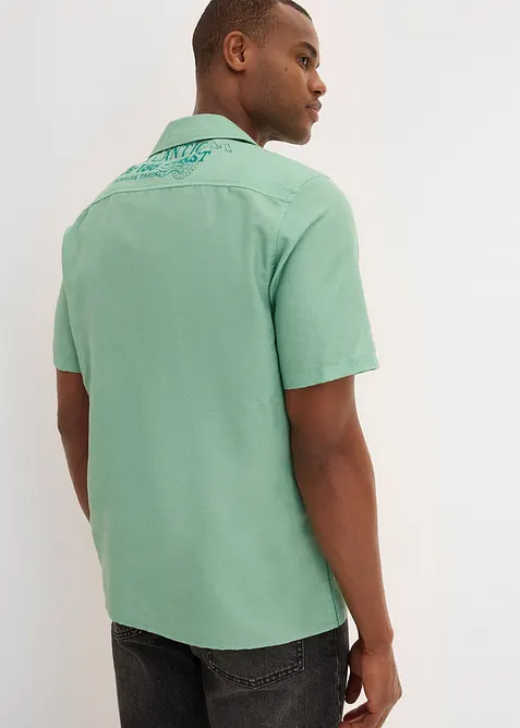 Camicia a maniche corte in puro cotone, bonprix