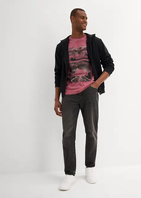 T-shirt in puro cotone biologico effetto lavato, bonprix