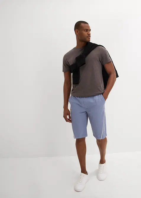 Bermuda elasticizzati con cinta elastica, loose fit, bonprix