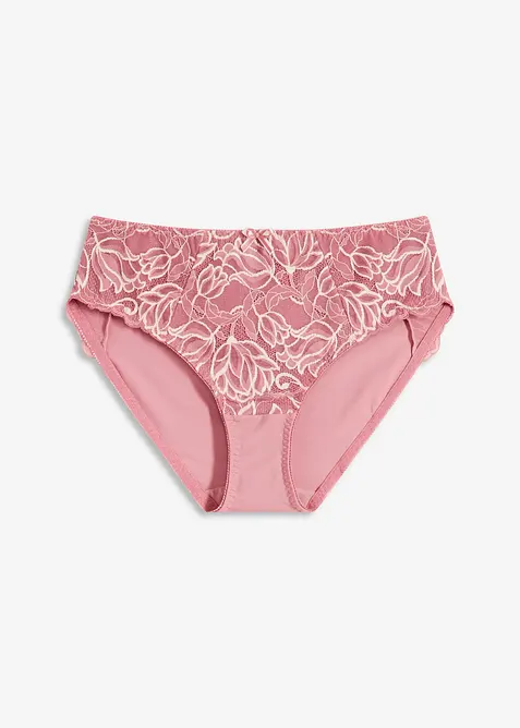 Slip alto con pizzo delicato, bonprix