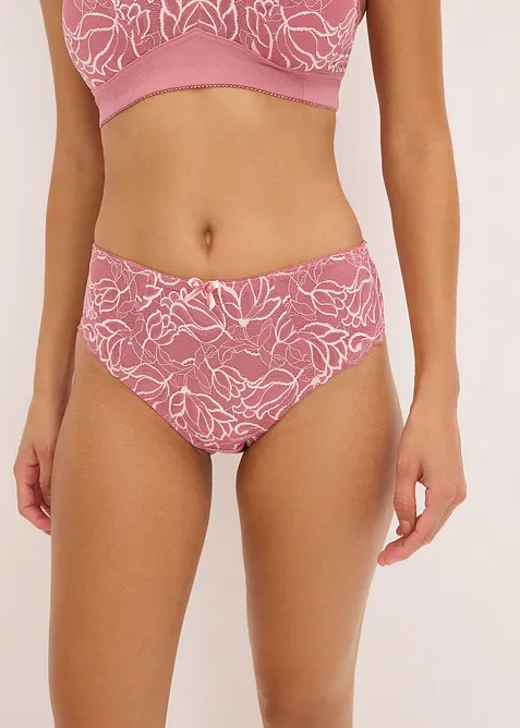 Slip alto con pizzo delicato, bonprix