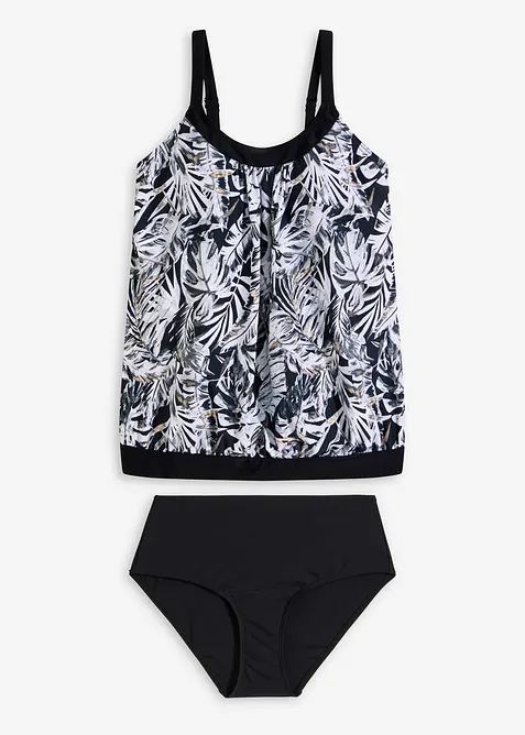Tankini oversize (set 2 pezzi), bonprix