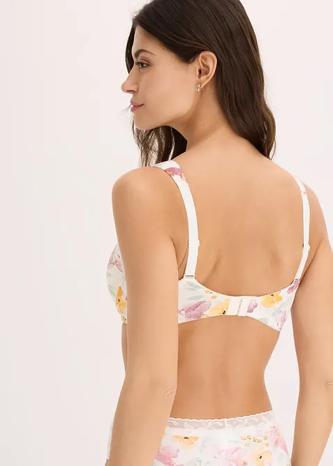 Reggiseno con coppe preformate, ferretto e cotone biologico (pacco da 2), bonprix