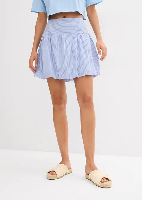 Minigonna in puro cotone biologico, bonprix