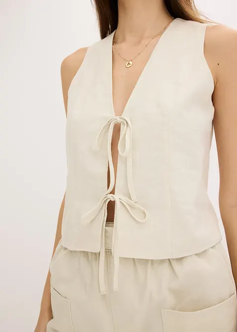 Gilet con fiocchi, bonprix