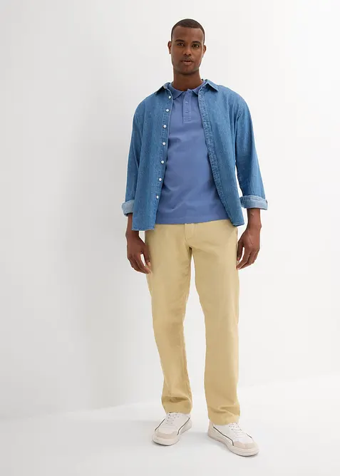 Polo in jersey di puro cotone biologico (pacco da 2), bonprix