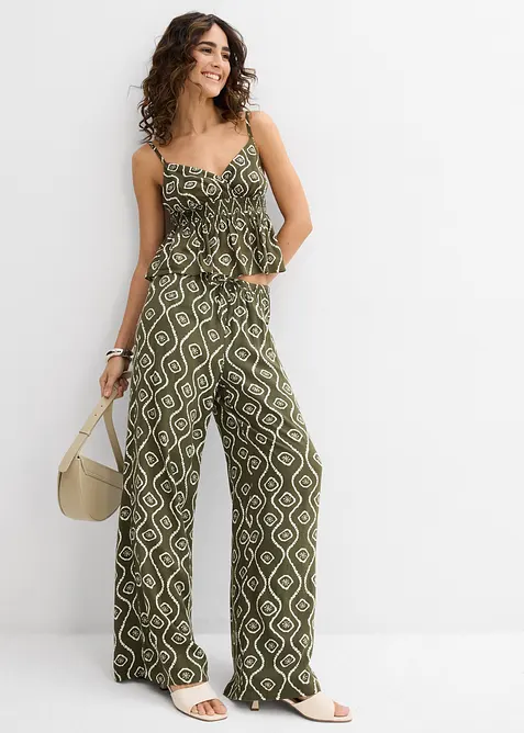 Pantaloni in viscosa fluente, bonprix