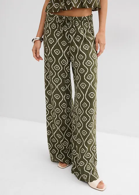 Pantaloni in viscosa fluente, bonprix