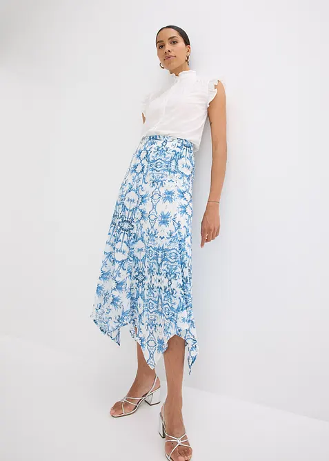 Gonna con orlo a punte, bonprix