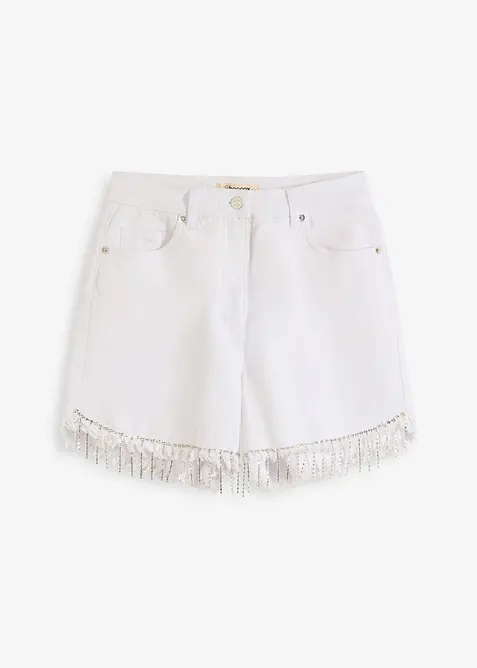 Shorts con frange a catenella, bonprix