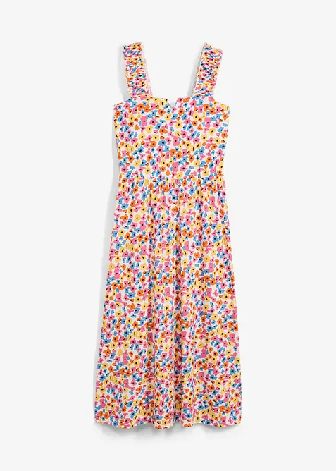 Abito in misto viscosa e cotone, bonprix