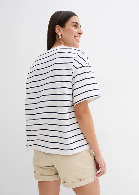 Felpa in misto cotone morbido, bonprix