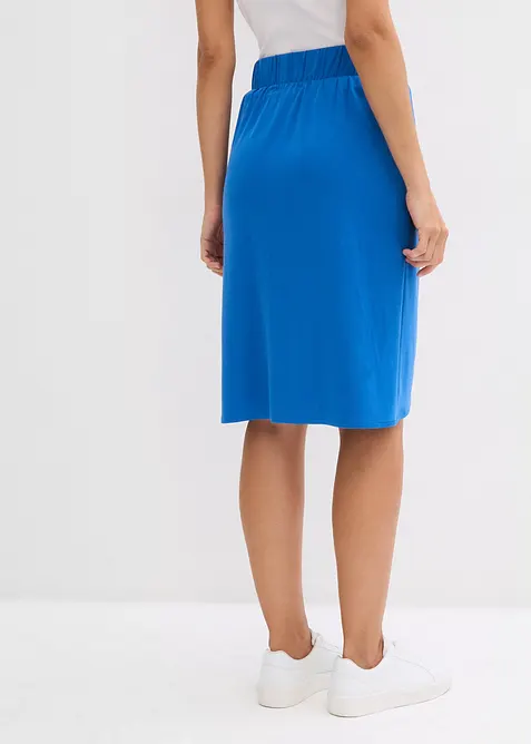 Gonna fluente in jersey misto viscosa, bonprix