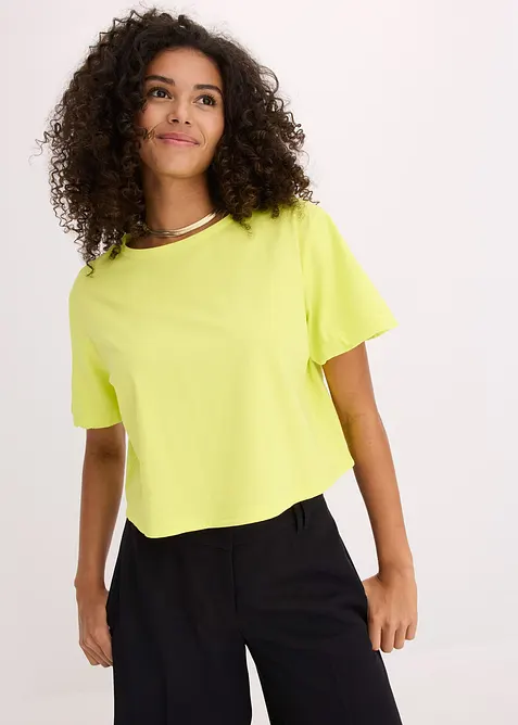 Maglia oversize in puro cotone biologico, bonprix