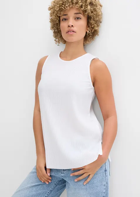 Top in poliestere riciclato, bonprix