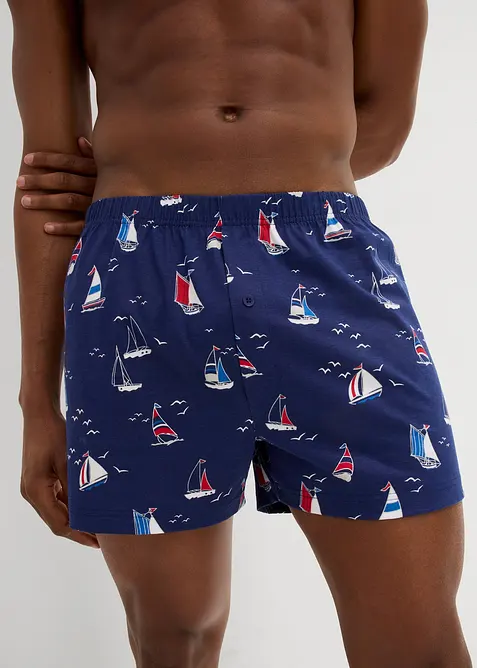 Boxer larghi in jersey (pacco da 3), bonprix