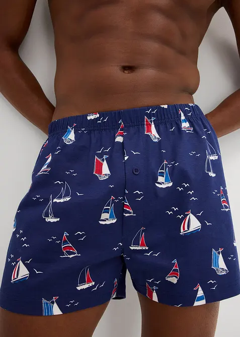 Boxer larghi in jersey (pacco da 3), bonprix