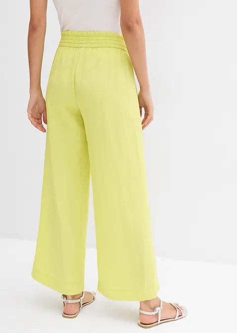 Pantaloni culotte in misto lyocell fluente, bonprix