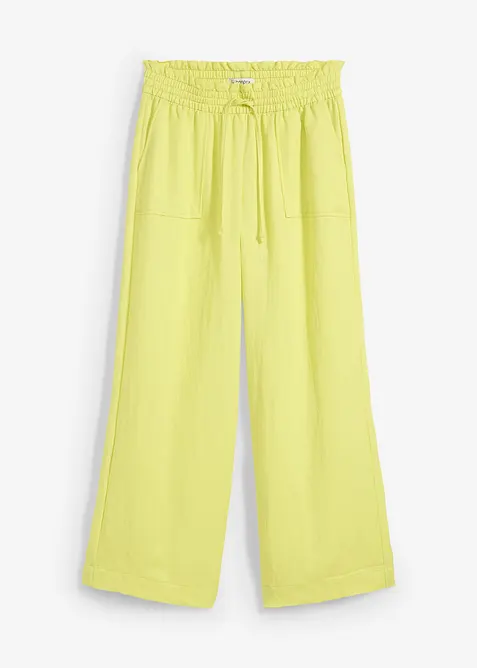 Pantaloni culotte in misto lyocell fluente, bonprix