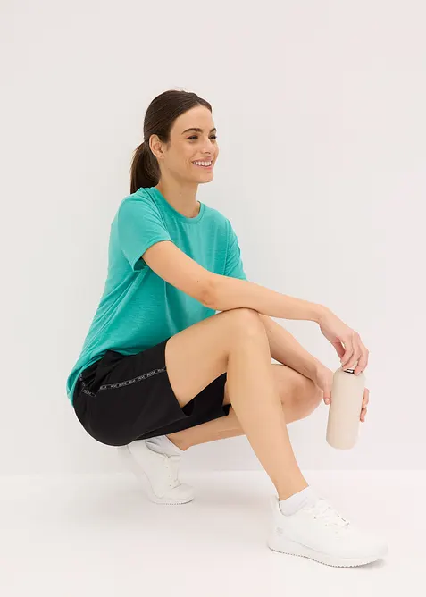 Shorts sportivi ad asciugatura rapida, bonprix